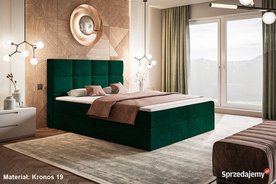 Łóżko kontynentalne ALFA 120140160180x200 z Kraków