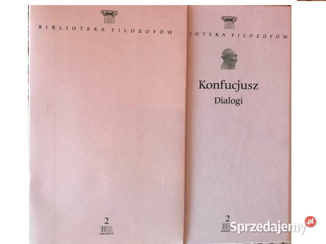 Konfucjiusz Dialogi cz 1 Biblioteczka filozofów Zbąszynek
