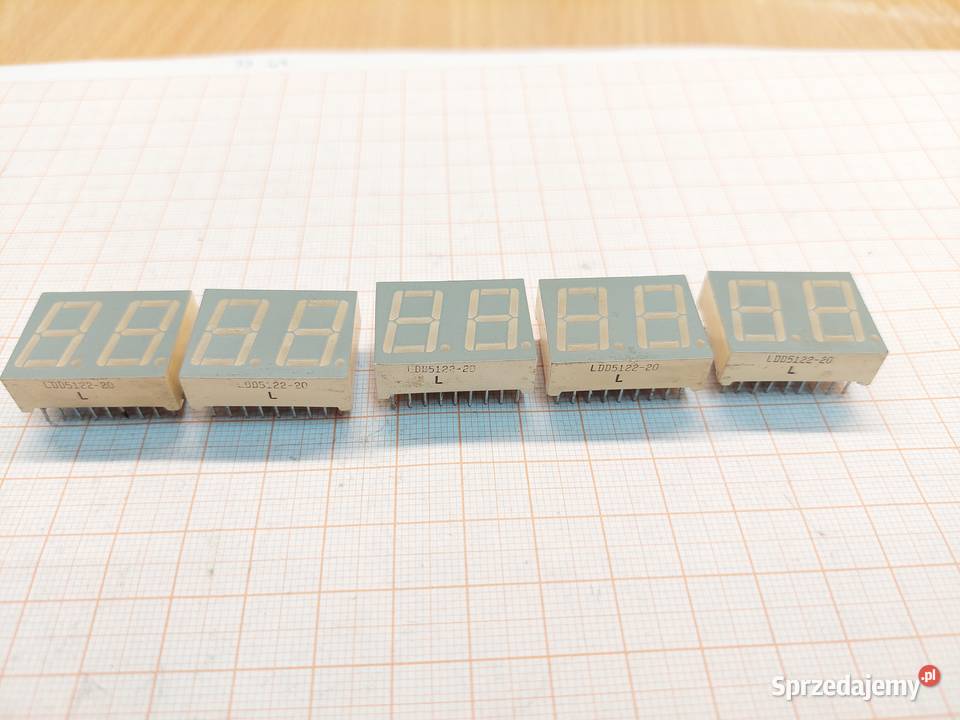 Wyświetlacz LED LDD512220L 5 A358 śląskie Czechowice-Dziedzice