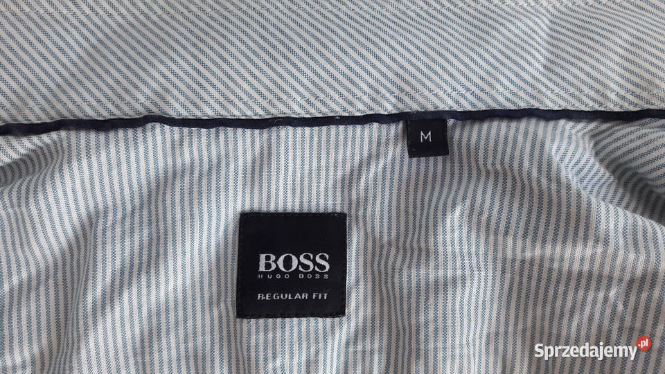 Koszula w kratkę Hugo Boss szaro różowa Głuchołazy