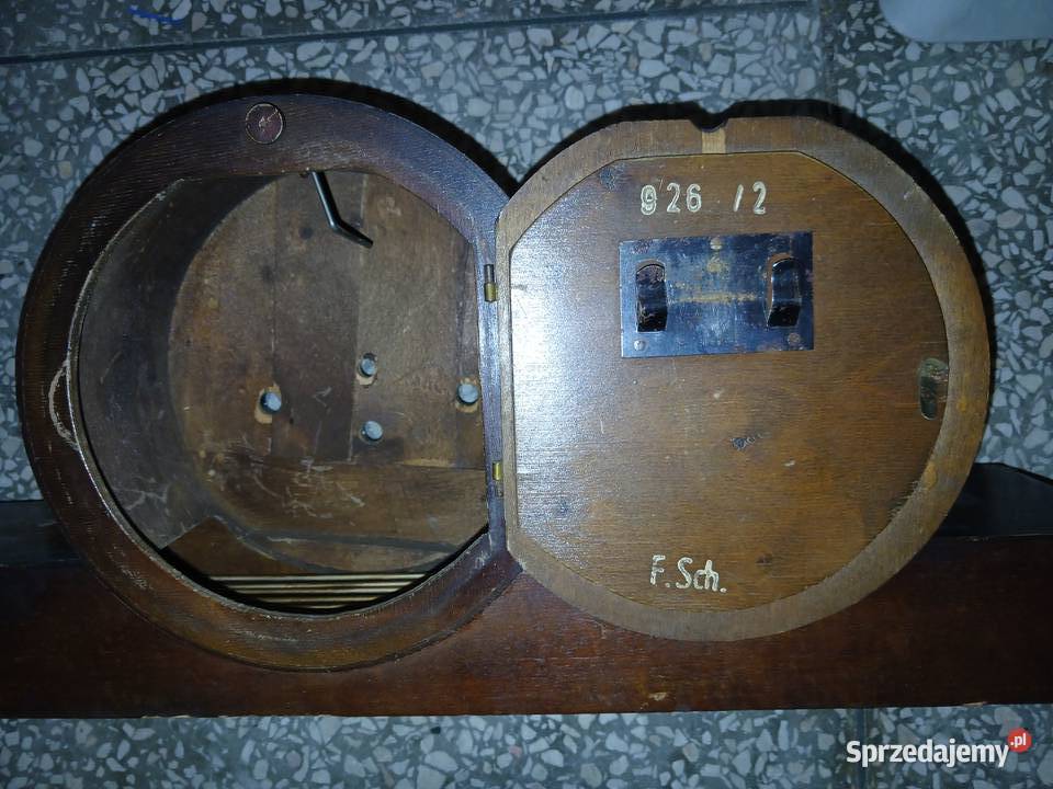 Obudowa zegara kominkowego ZentRa Schwebeanker Antyki, Sztuka, Kolekcje Warszawa sprzedam
