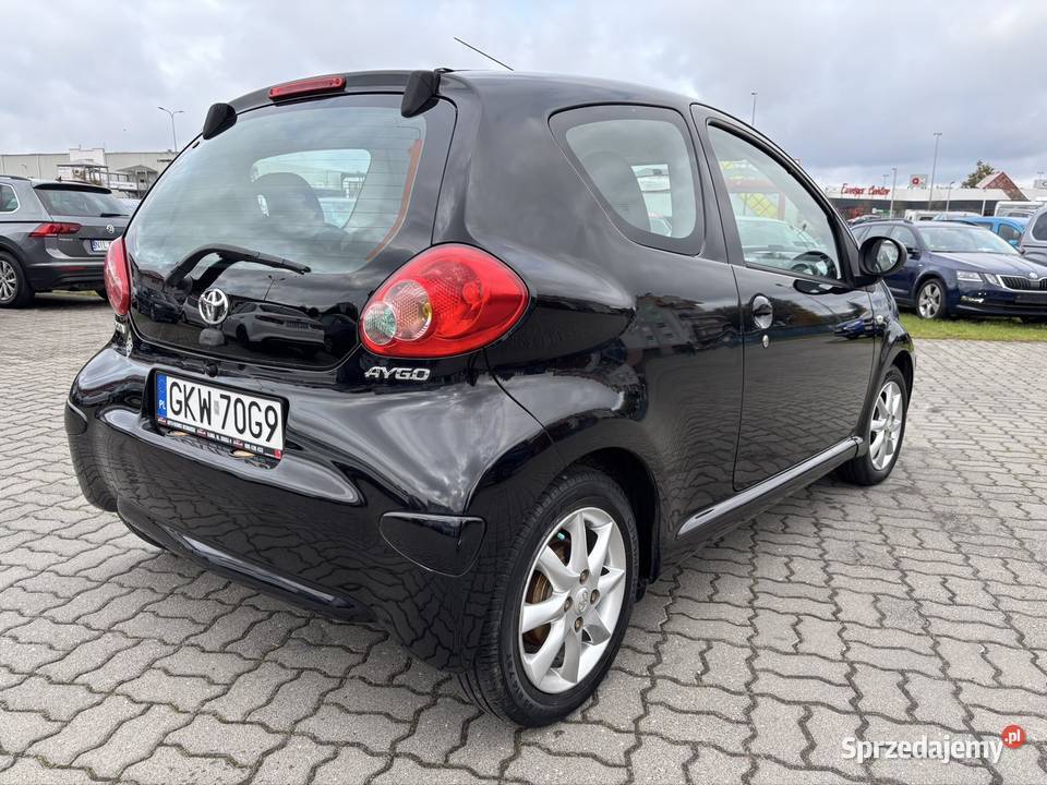 Toyota Aygo Klima Stan 146000 Serwisowany immobilizer warmińsko-mazurskie Iława sprzedam