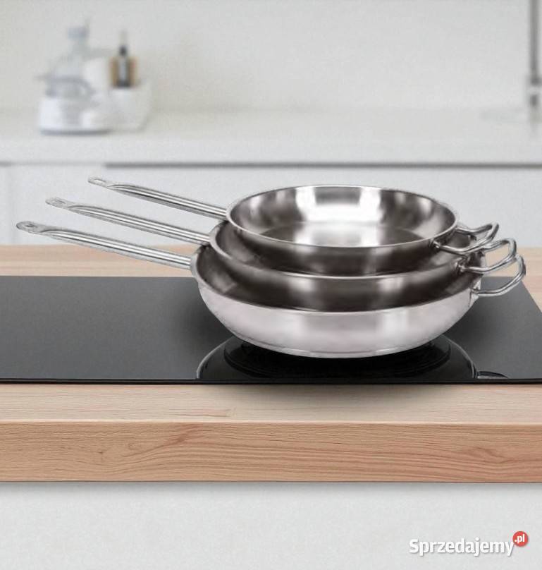 Profesjonalne patelnie aluminiowe i stalowe do Biznes i Przemysł Warszawa