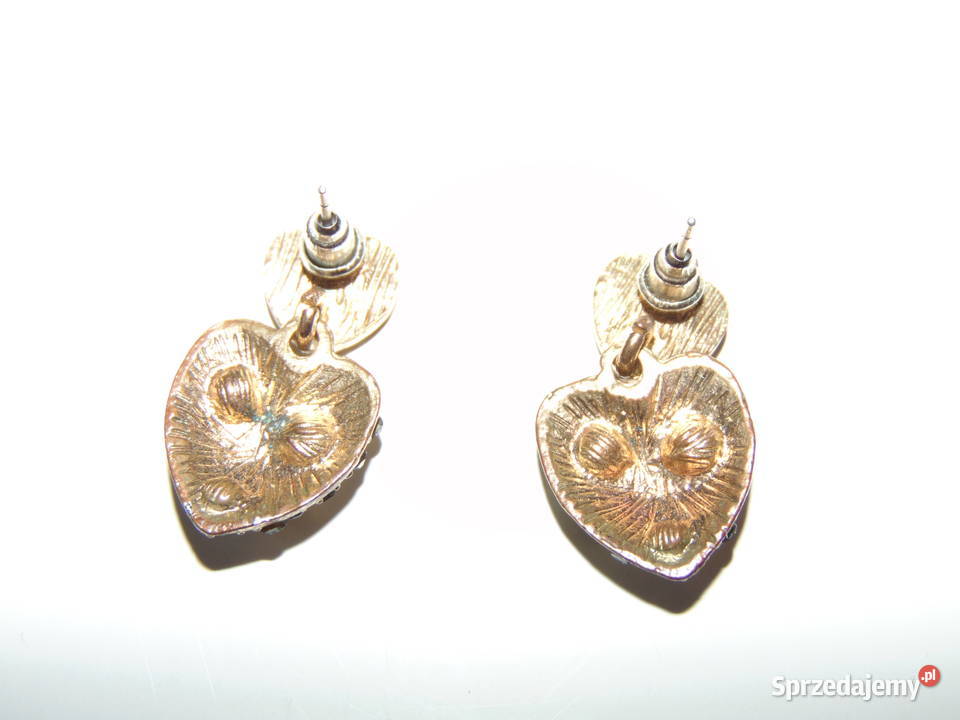 kolczyki w kształcie serca lubelskie Lublin