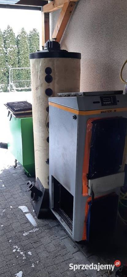 Piec z podajnikiem kompletny zestaw Siemianowice Śląskie sprzedam