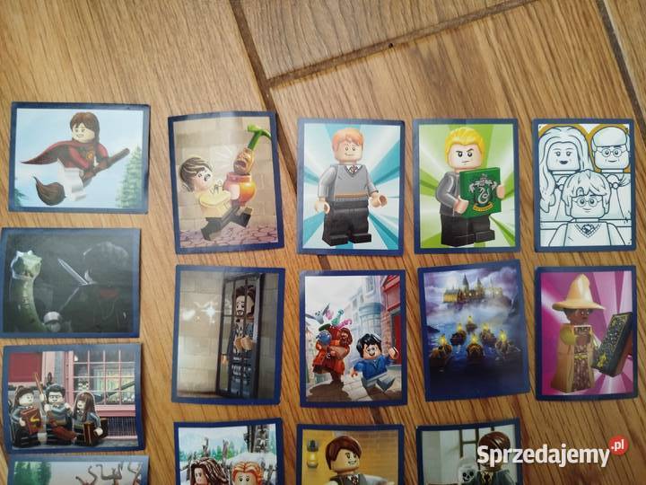 Naklejki do albumu LEGO 23 sztuki małopolskie Oświęcim sprzedam