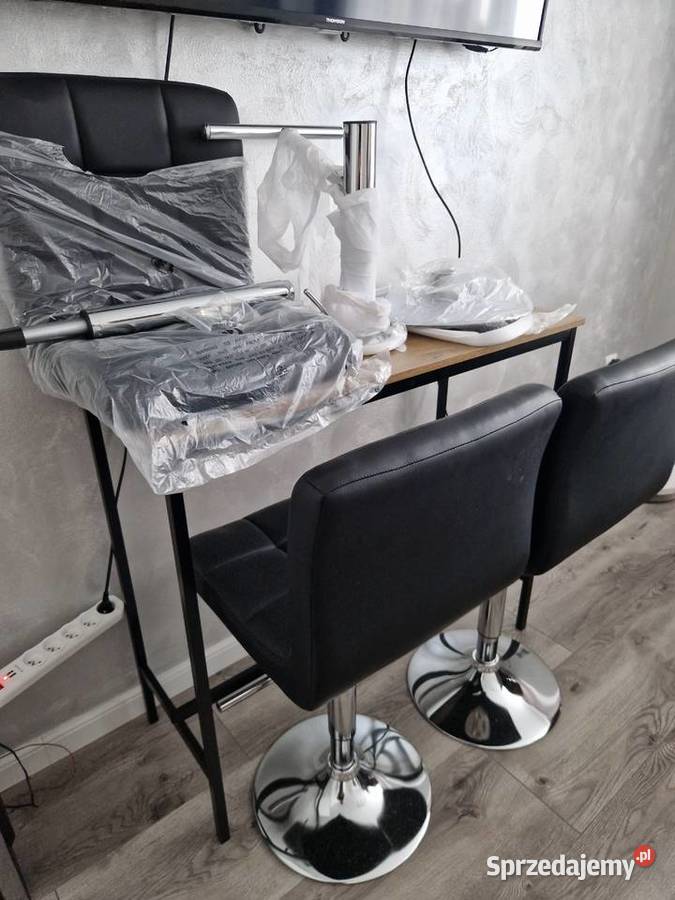 Sprzedam Zestaw Barowy Nowy StółTrzy Krzesła 40cm Zamość