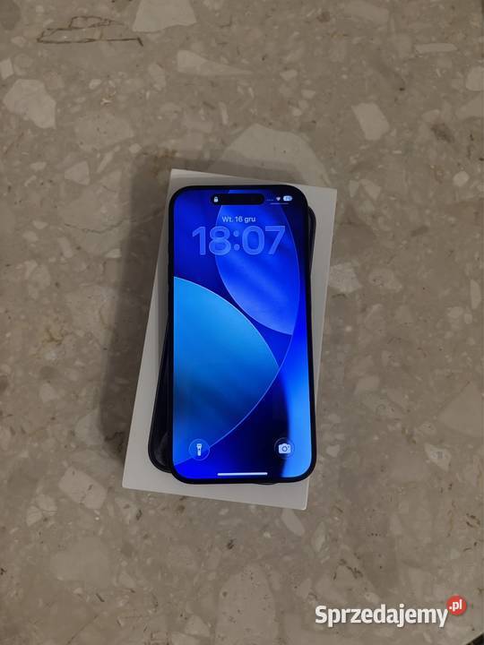 iPhone 15 Pro 128GB Black Okazja Idealny małopolskie Tarnów