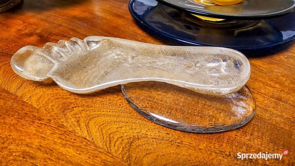 Ireneusz Kiziński unikalna szklana stopa z sprzedam