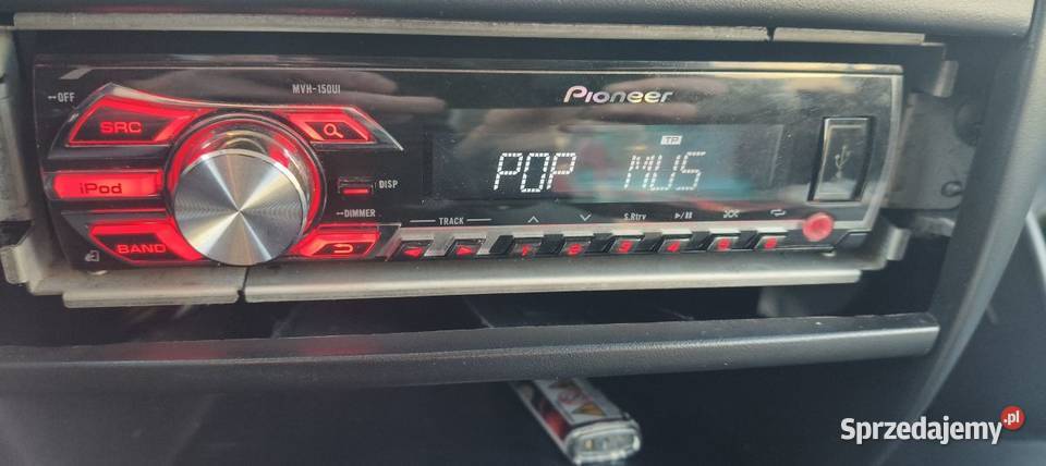 RADIO SAMOCHODOWE PIONEER MVH150UI UŻYWANE Pioneer Mikołów