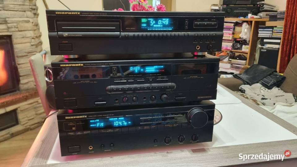 Amplituner Marantz SR60L Deck Marantz SD525 łódzkie Warta