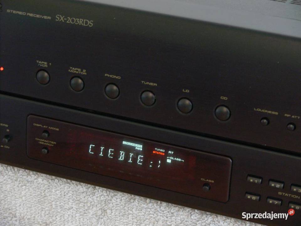 Amplituner Pioneer SX203RDS mocny 190 wat Jasło