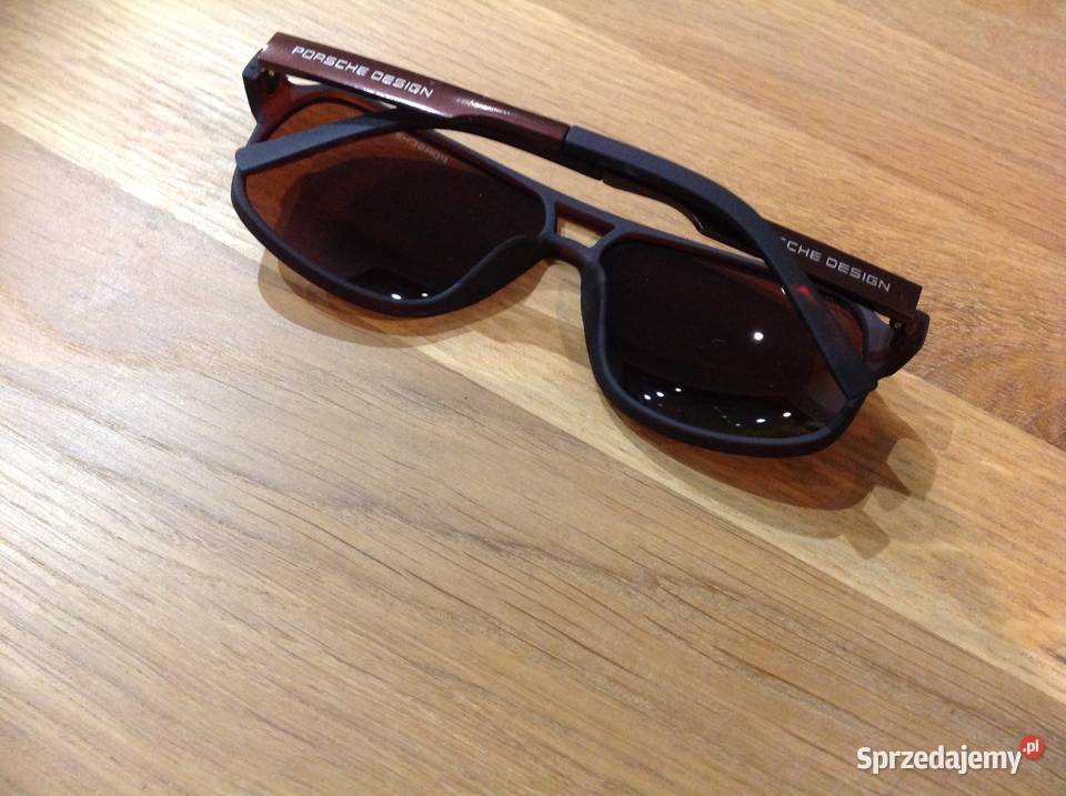 Okulary męskie PORSCHE DESIGN Dla mężczyzn Okulary Nowa Sól