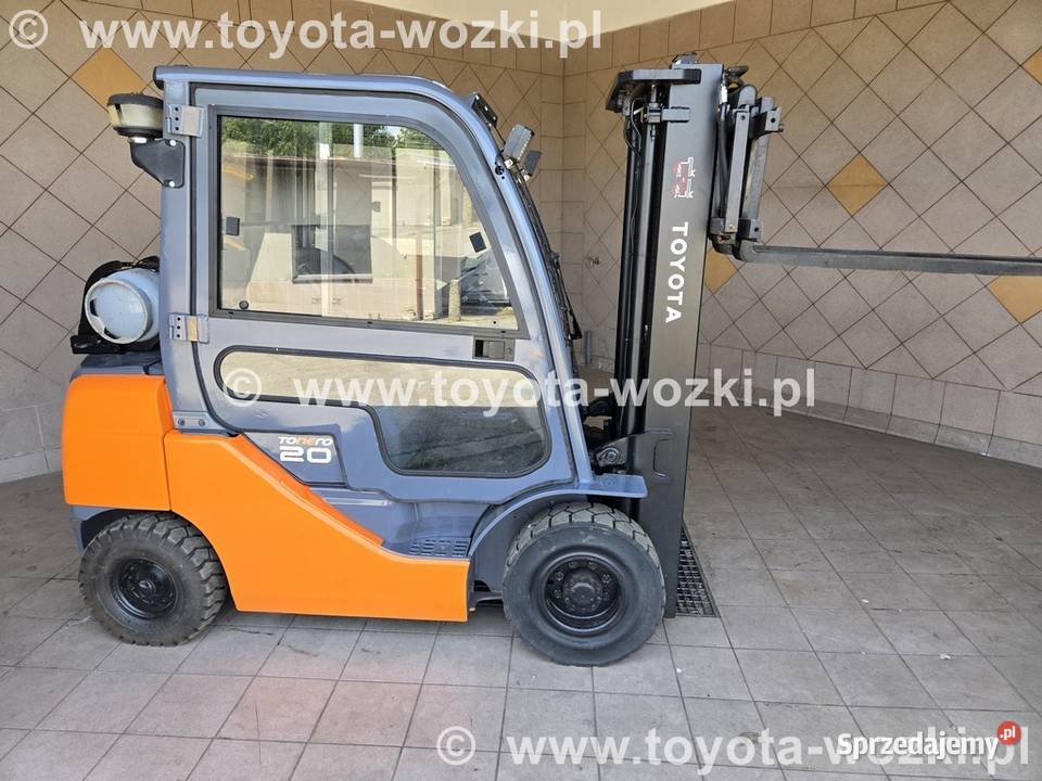 Wózek Widłowy TOYOTA 8FG25 Kabina wolny skok Mysłowice