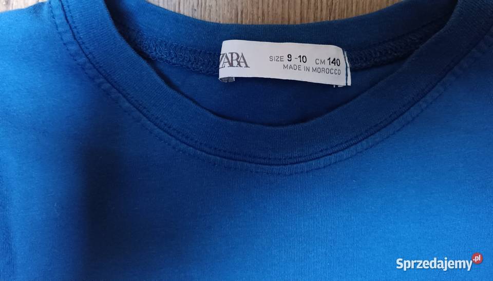 Koszulka TShirt Record memories niebieska Zara małopolskie Zbylitowska Góra sprzedam