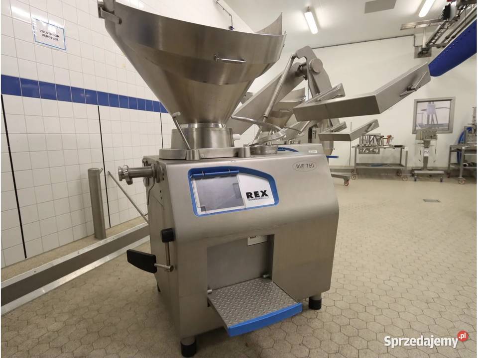 REX RVF 760 Nadziewarka próżniowa z załadunkiem Krotoszyn sprzedam