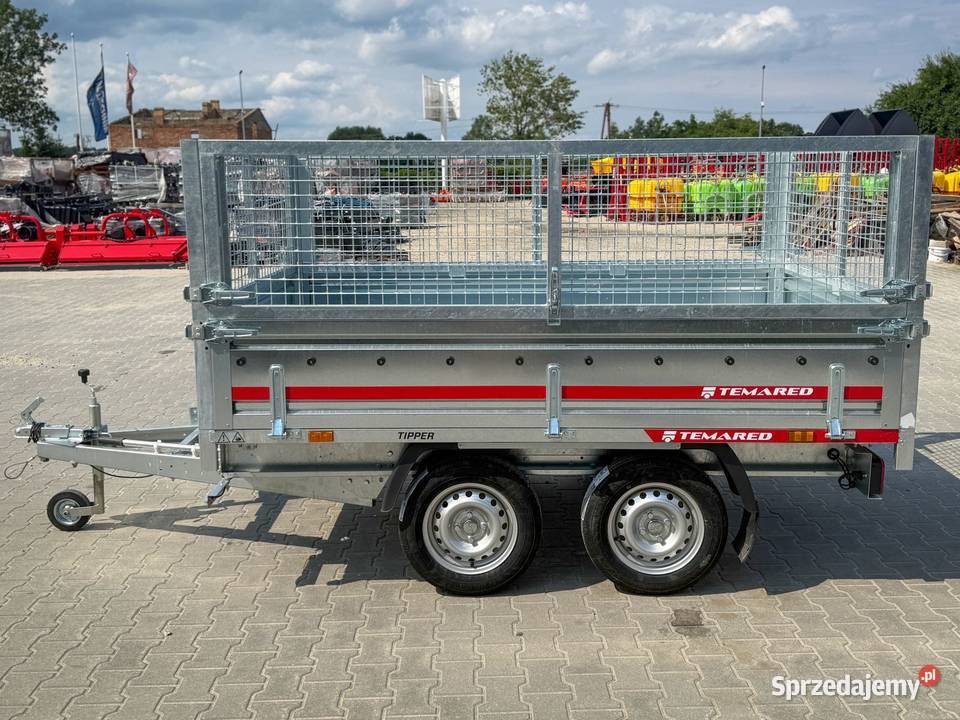 Przyczepa wywrotka TEMARED TIPPER 2515 dwuosiowa Cegielsko