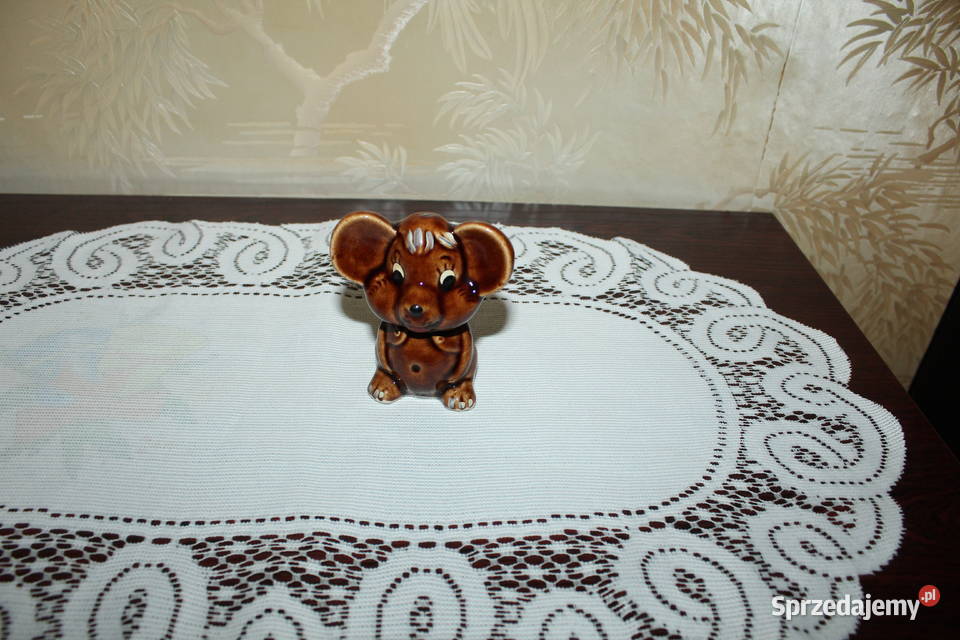 Myszka Porcelit Ceramika PRL Chorzów