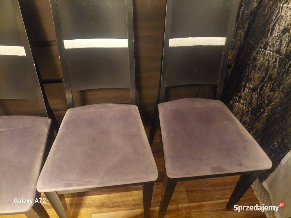 Drewniane krzesłac4 sztuki mazowieckie Pruszków