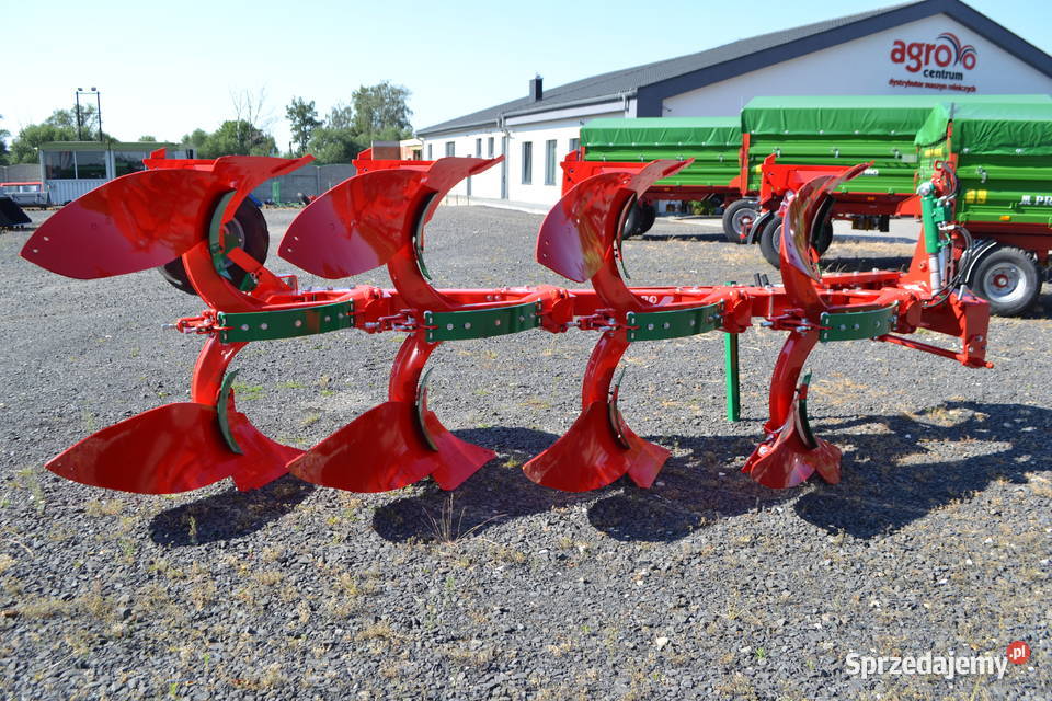 Pług obrotowy resor POR31 AGROMASZ nieuszkodzony Pługi Olesno