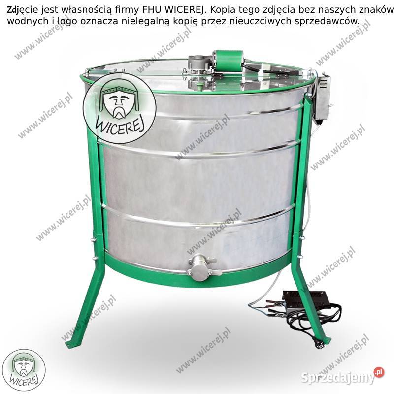 Miodarka elektryczna 6 ramkowa nierdzewna sprzedam