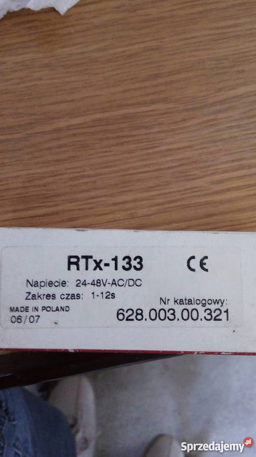 Przekaźnik czasowy RTx133 112s Warszawa sprzedam