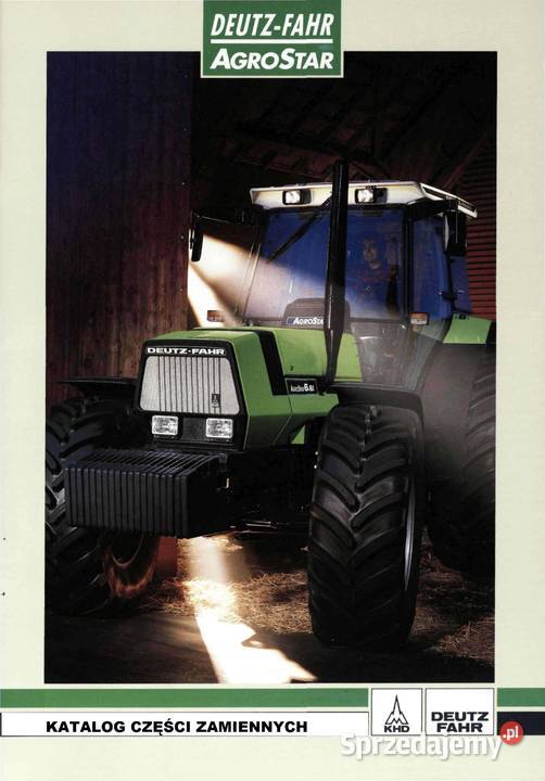 Katalog części Agrostar Deutz Fahr wielkopolskie Szamotuły