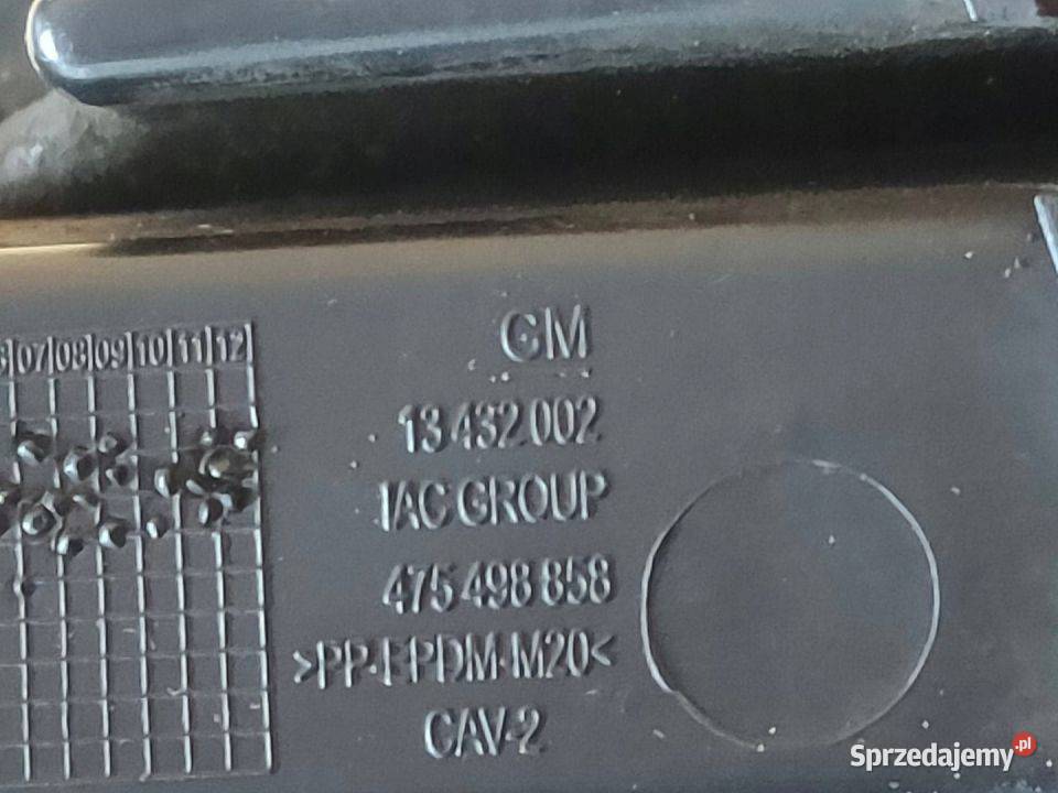 Kratka Zderzaka Środkowa Opel Corsa E 13432002 osobowe Pleszew