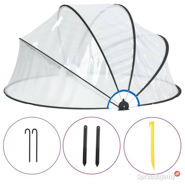 vidaXL Kopuła na basen okrągła 315x158 Warszawa sprzedam