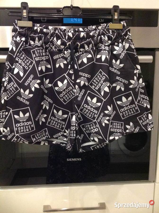 Kpl Damski Adidas Bluza z Szortami XL NOWY biały Nowa Sól