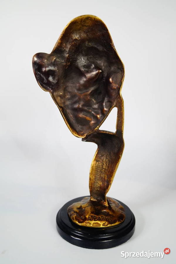 Myśliciel figura z brązu rzeźba dekoracja Antyki Gizałki