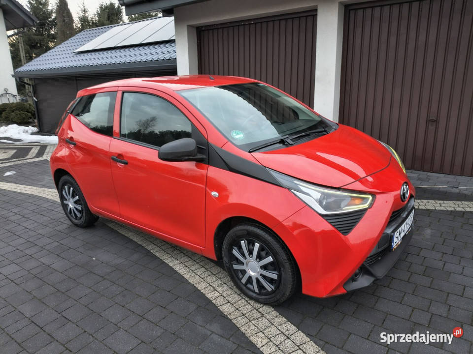 Toyota Aygo 10i 72 X Serwisowana VAT23 II 2014 garażowany
