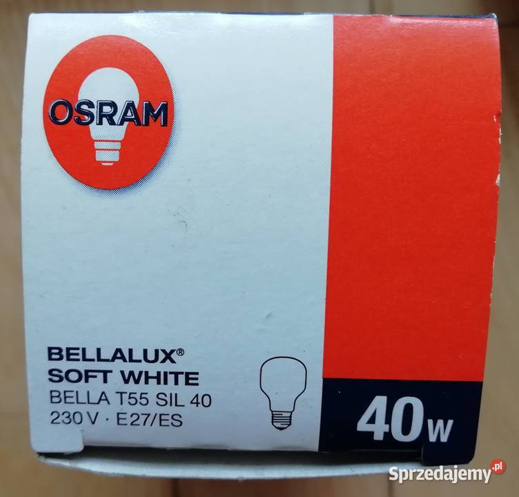 6x OSRAM 40W E27 tradycyjna żarówka MATOWA Warszawa sprzedam