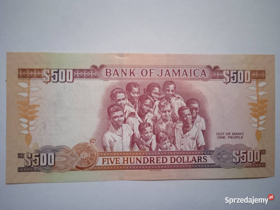 Jamajka 500 06082012 Numizmatyka Zabrze sprzedam