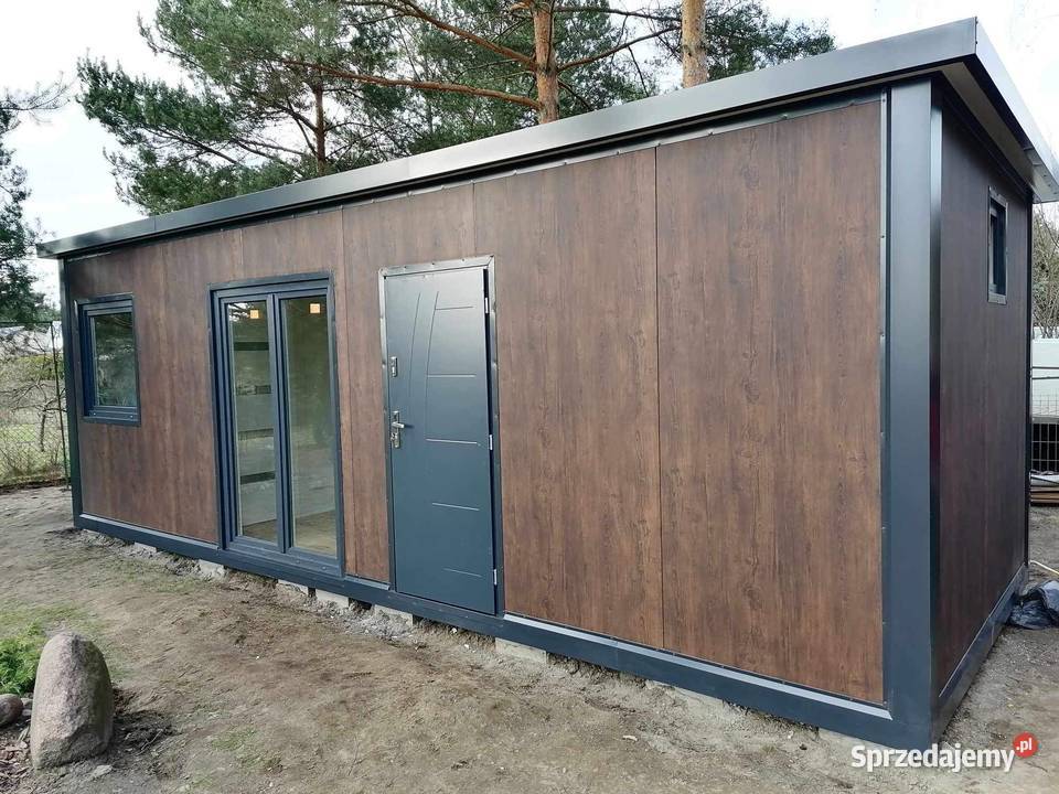 Dom mieszkalny ogrodowy działkowy 8x3 pawilon mazowieckie Grójec sprzedam