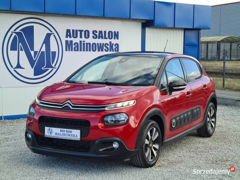 Citroen C3 SzklanyDach Navi PDC GrzaneFotele Led Wągrowiec sprzedam