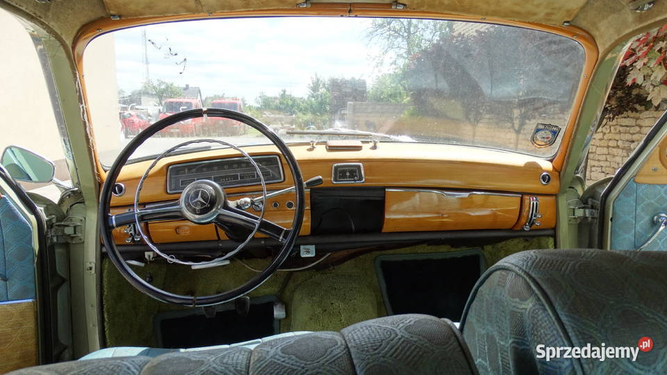 MERCEDES W105 220 DUŻY PONTON sprowadzony Dąbie