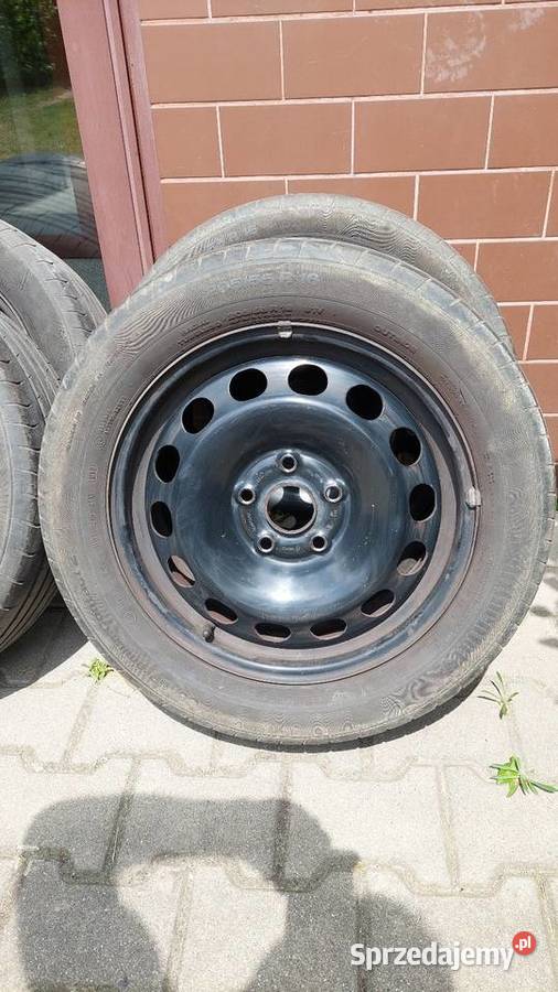 Koła felgi stalowe 16 5x112 z oponami letnimi VW dolnośląskie Wrocław sprzedam
