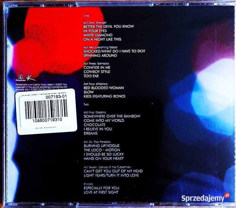 CD Wspaniały Album Kylie Minogue X Special Gdańsk