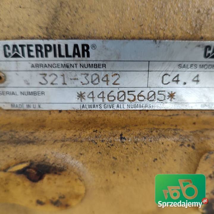 Silnik Caterpillar C44 3213042 CAT TH 407 Wilkowo sprzedam