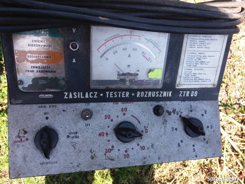 Prostownik z rozruchem 12V 24V Jeżew sprzedam