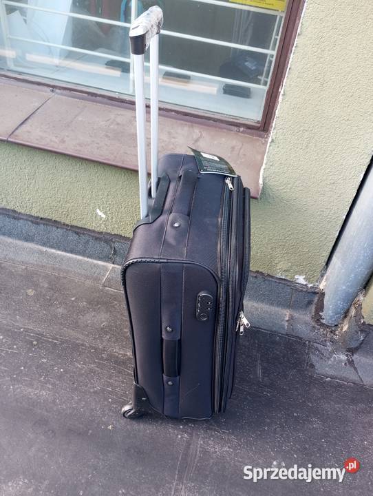 walizka średnia xl z poszerzeniem z grubej Lublin