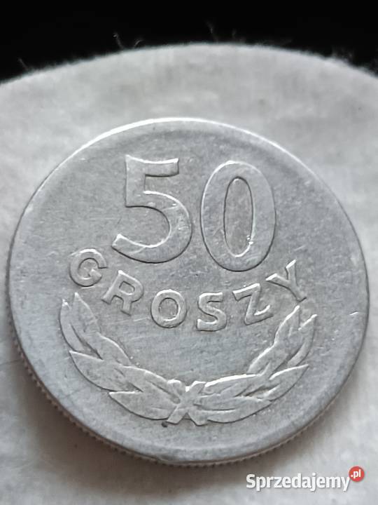Sprzedam monetę 50 groszy 1949 mała skrętka Chełm
