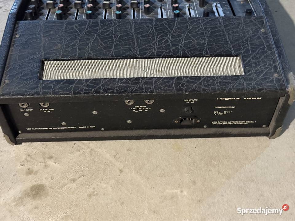 Wzmacniacz mikser Vermona Regent 1060 Katowice