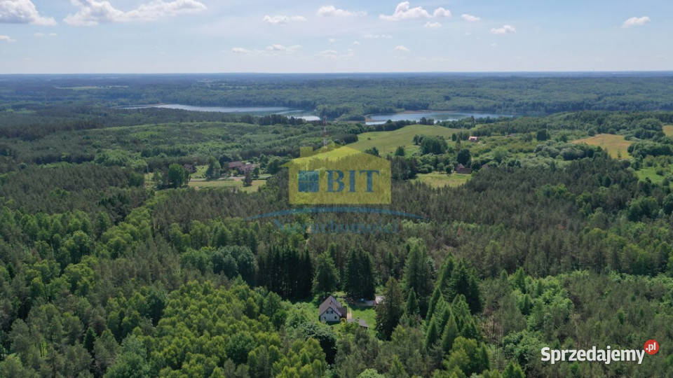 Działka 3800 m2 jeziorem Kuszewo