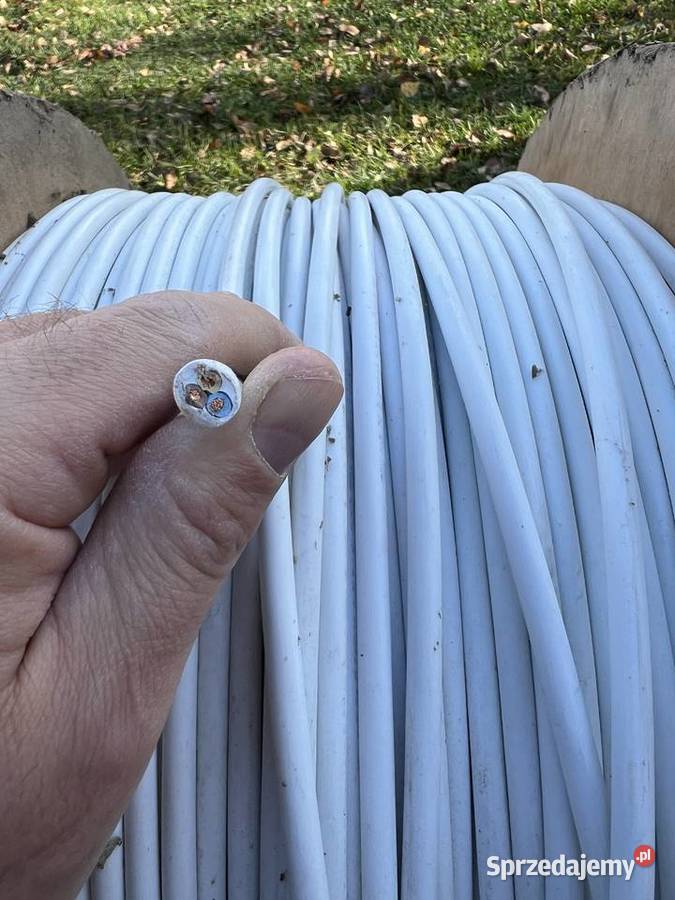 Przewód kabel IDH 3x15mm2 linka Ruda Białaczowska sprzedam