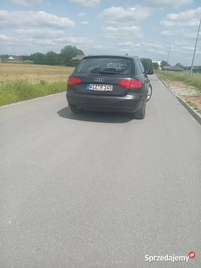 Audi A4 18 B skóra xenon SLine lakier Orginał z 1800cm3 świętokrzyskie Łagów