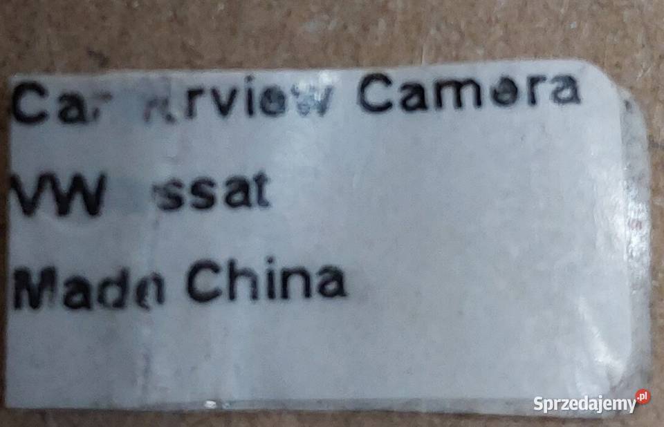 KAMERA COFANIA VW GOLF JETTA PASSAT TOURAN CADDY