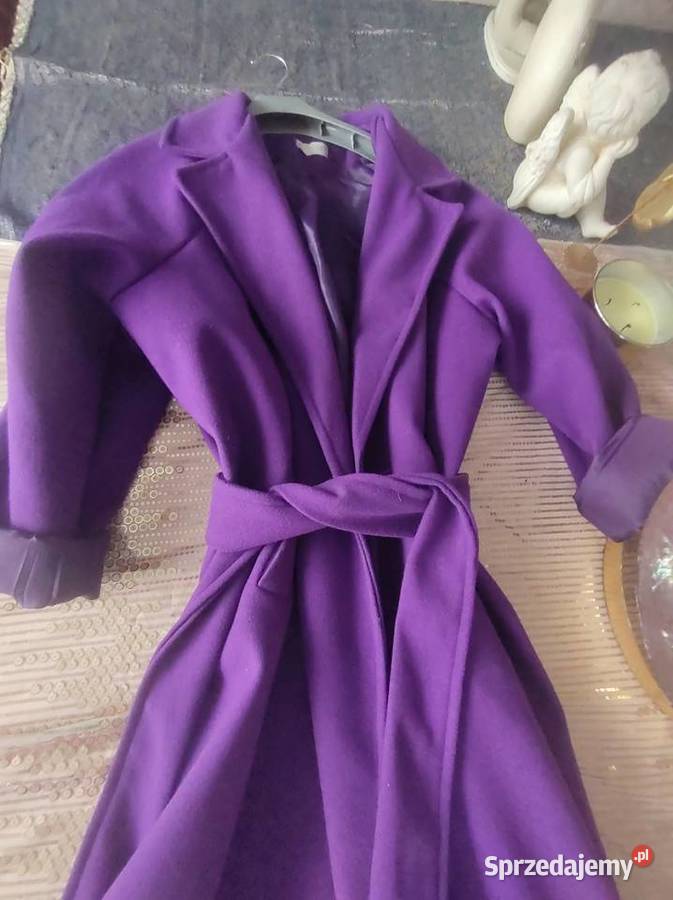 Made in italy maxi długi płaszcz w kolorze Rozmiar uniwersalny Moda i Styl Gliwice sprzedam