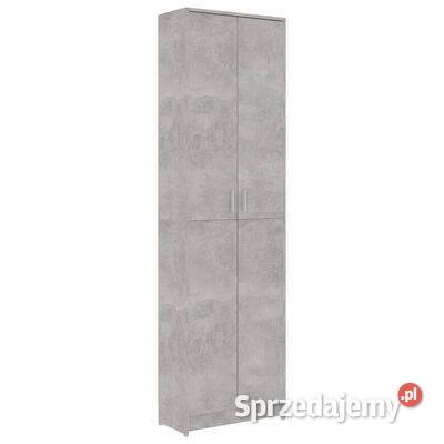 vidaXL Szafa do przedpokoju szarość betonu Warszawa